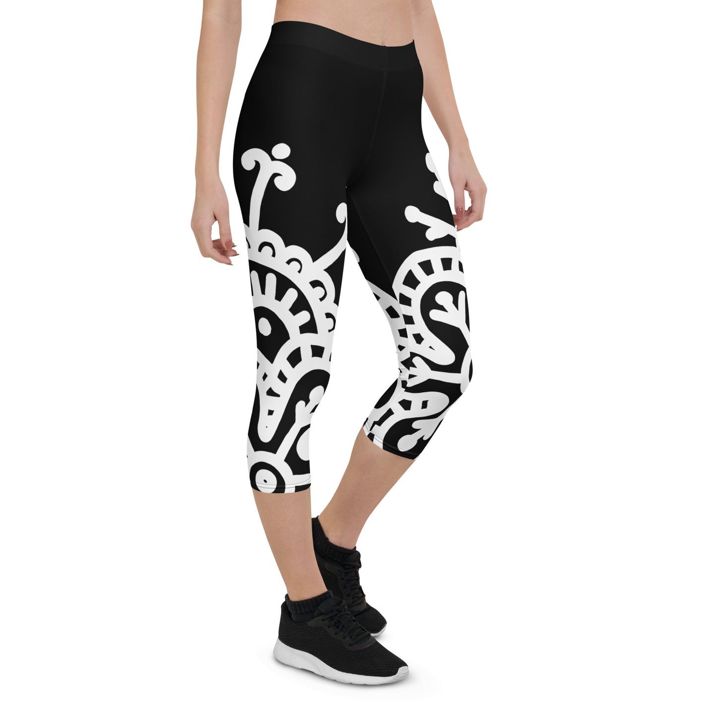 The Ink Me Much - Capri Leggings