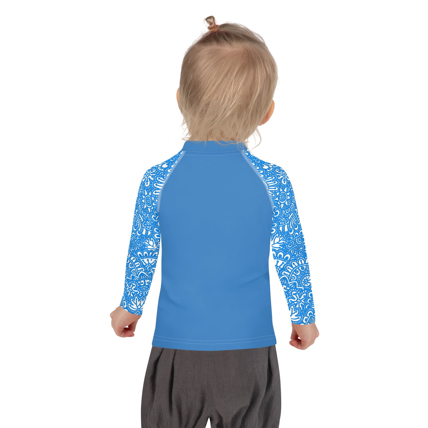 The G - Kids Rash Guard in Blue