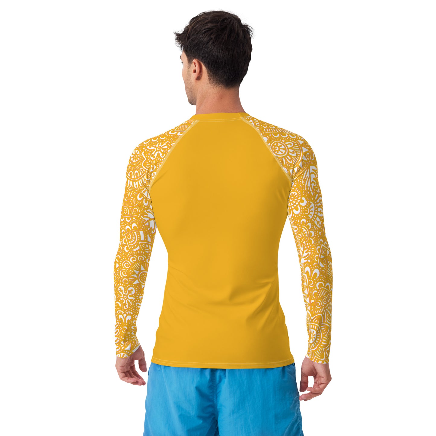 The G - Men's Rash Guard in Yellow