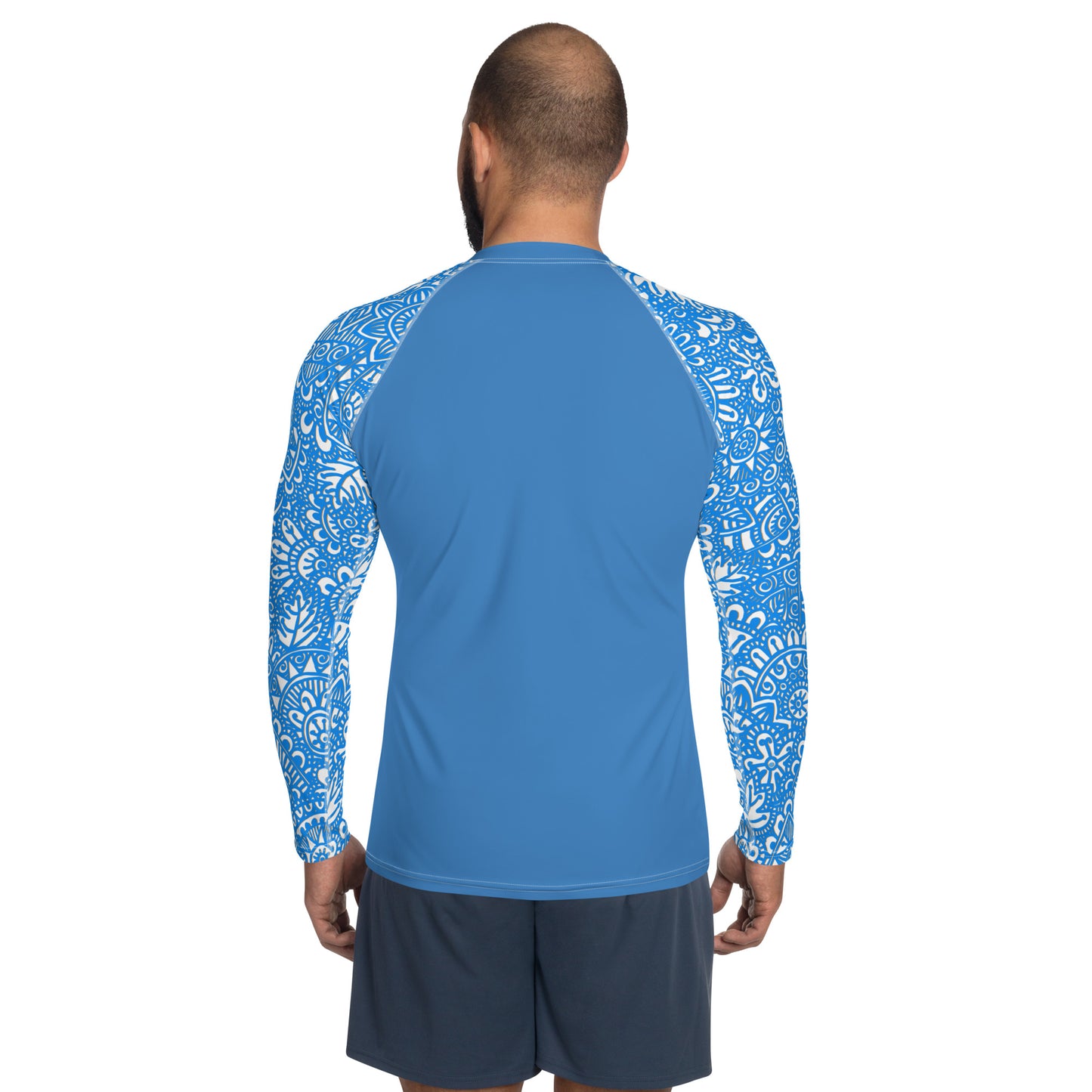 The G - Men's Rash Guard in Blue