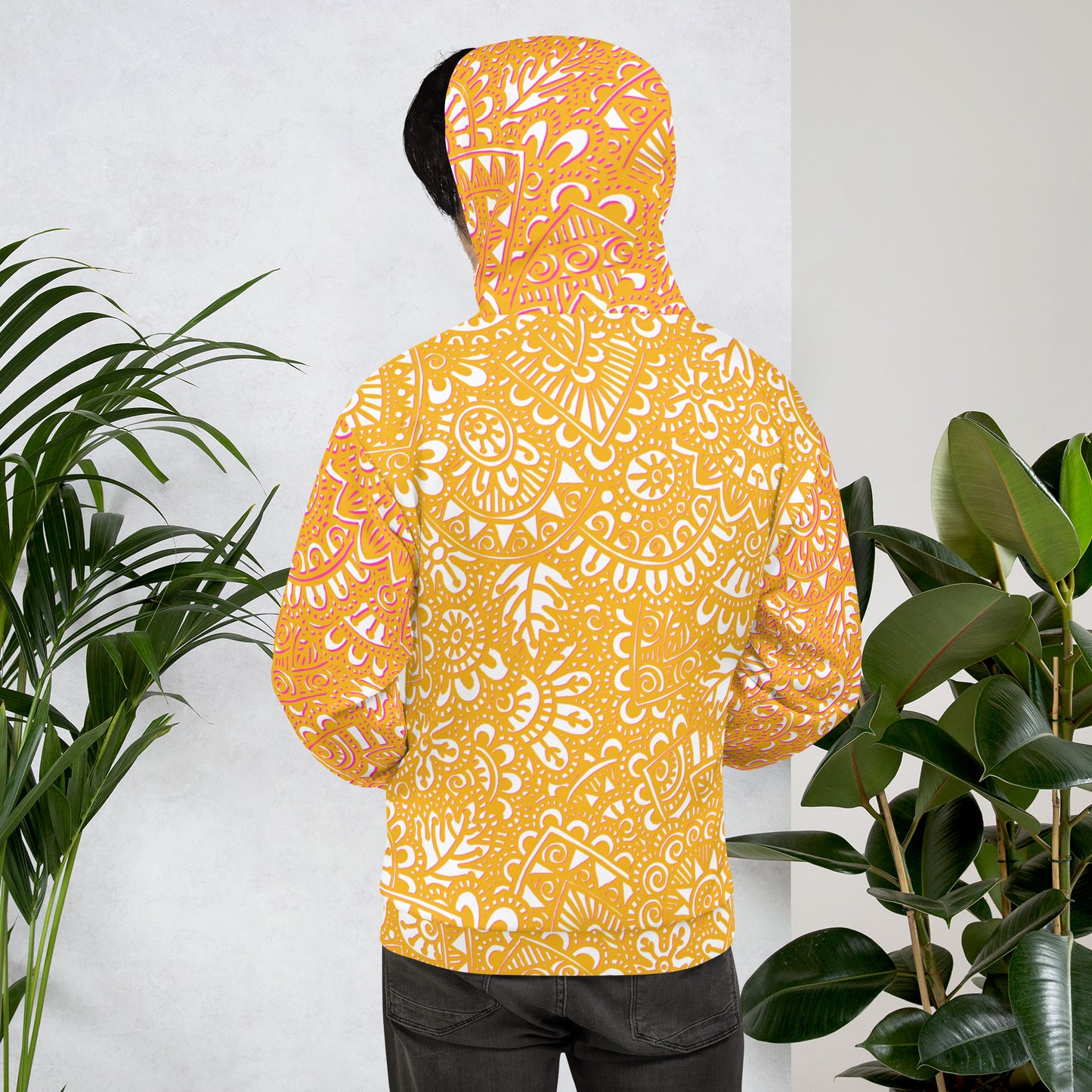 The G - Eco Friendly Unisex Hoodie in Yellow