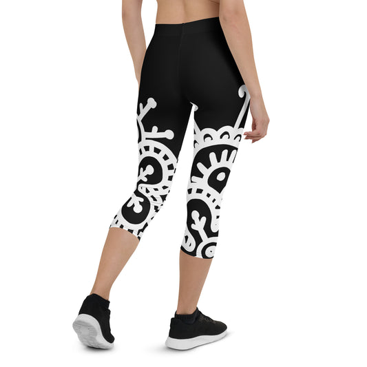 The Ink Me Much - Capri Leggings