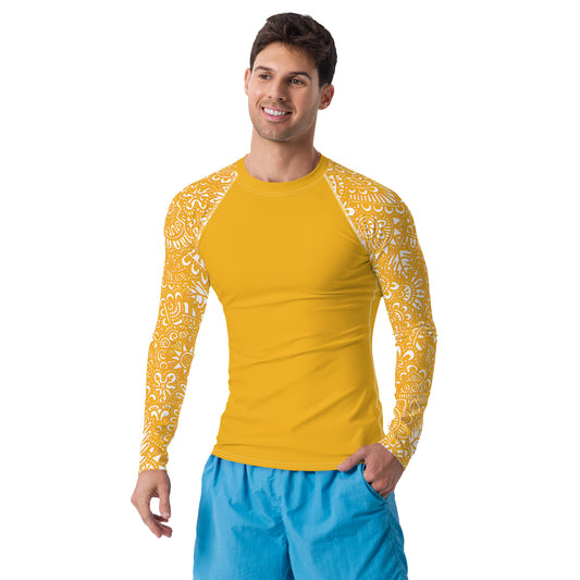 The G - Men's Rash Guard in Yellow