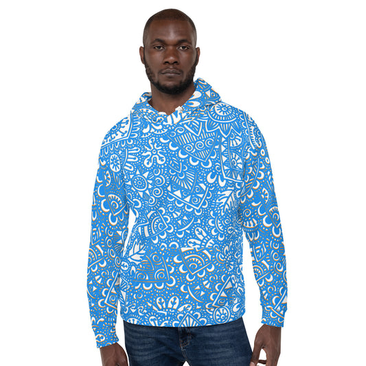 The G - Eco Friendly Unisex Hoodie in Blue