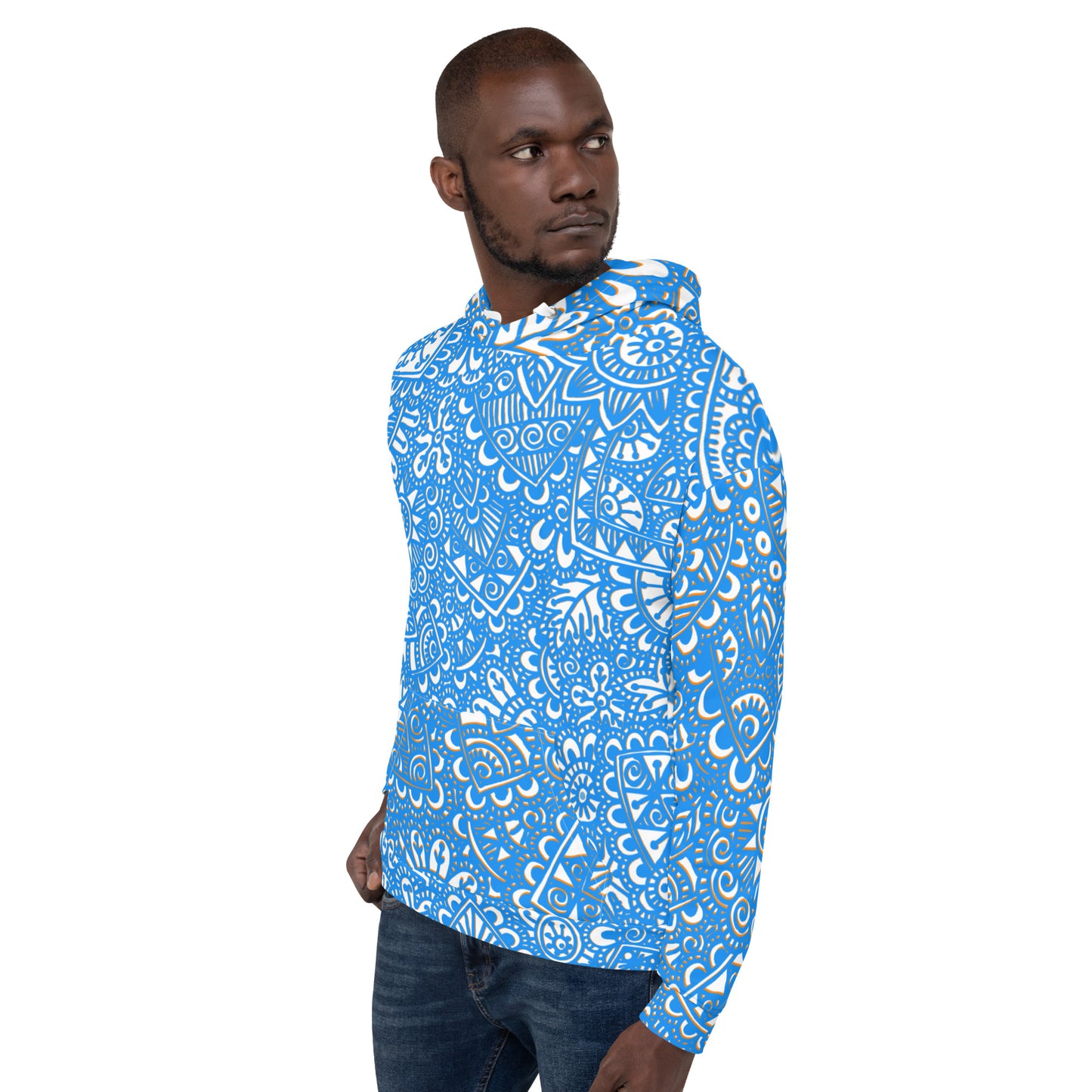 The G - Eco Friendly Unisex Hoodie in Blue