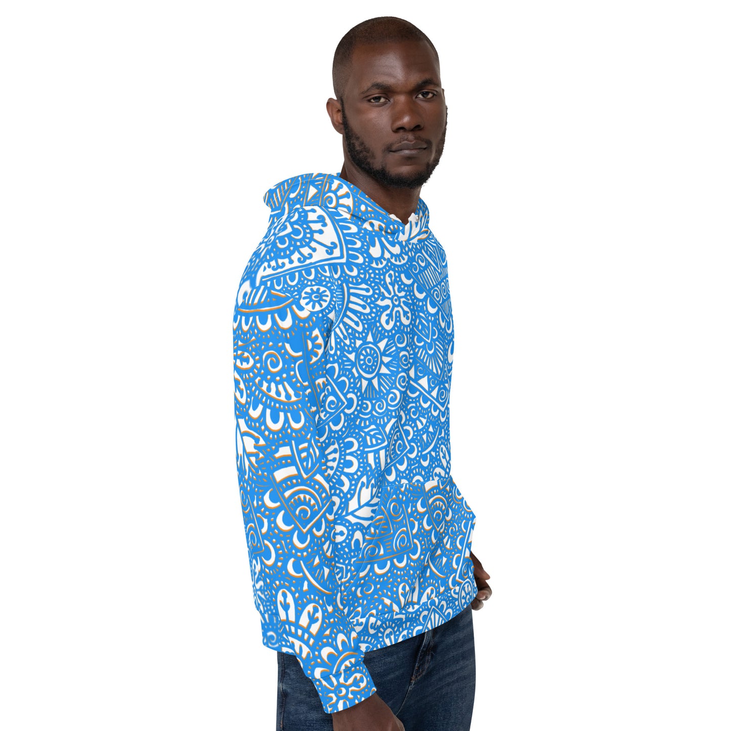 The G - Eco Friendly Unisex Hoodie in Blue