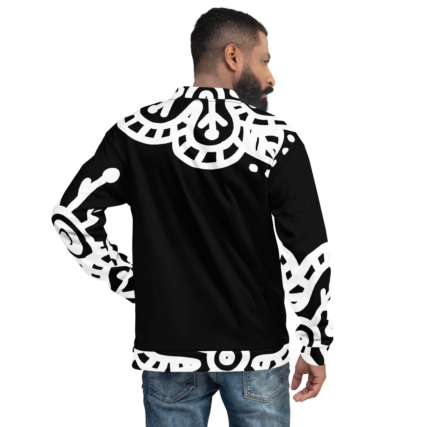 The Ink Me Much - Black Unisex Bomber Jacket