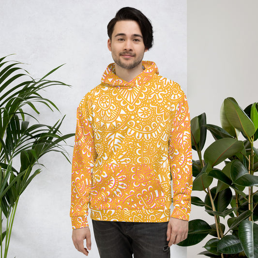 The G - Eco Friendly Unisex Hoodie in Yellow