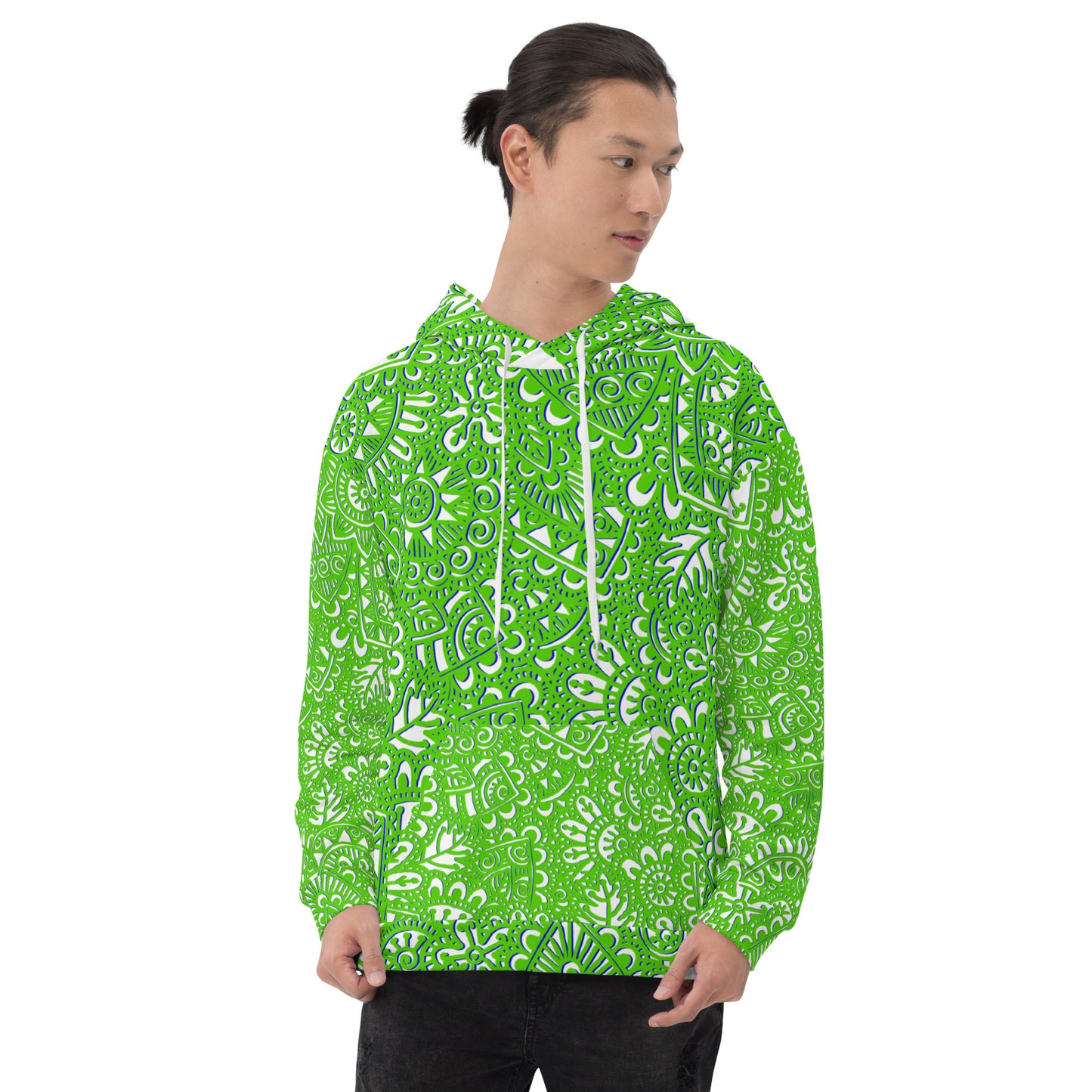 The G - Eco Friendly Unisex Hoodie in Green