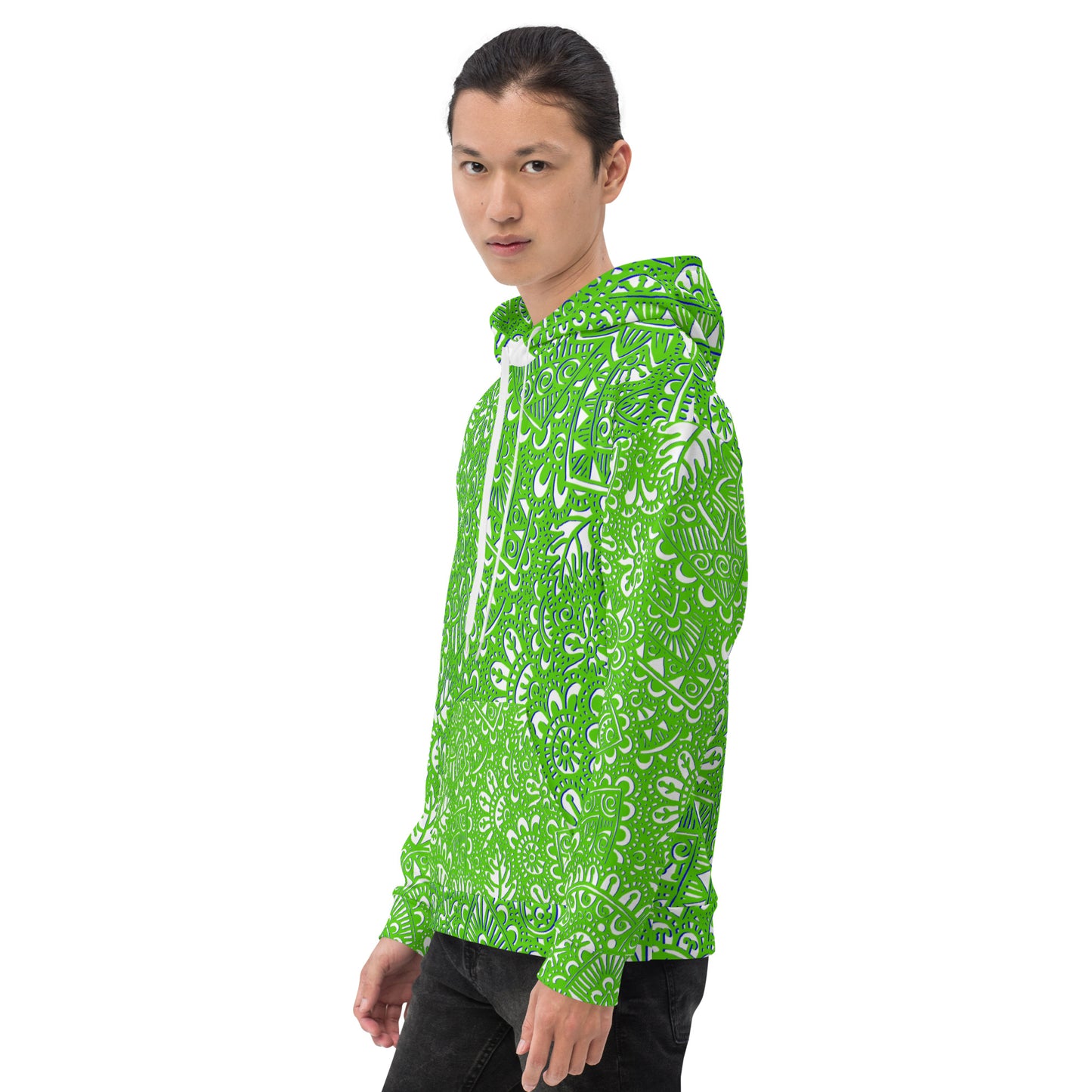 The G - Eco Friendly Unisex Hoodie in Green