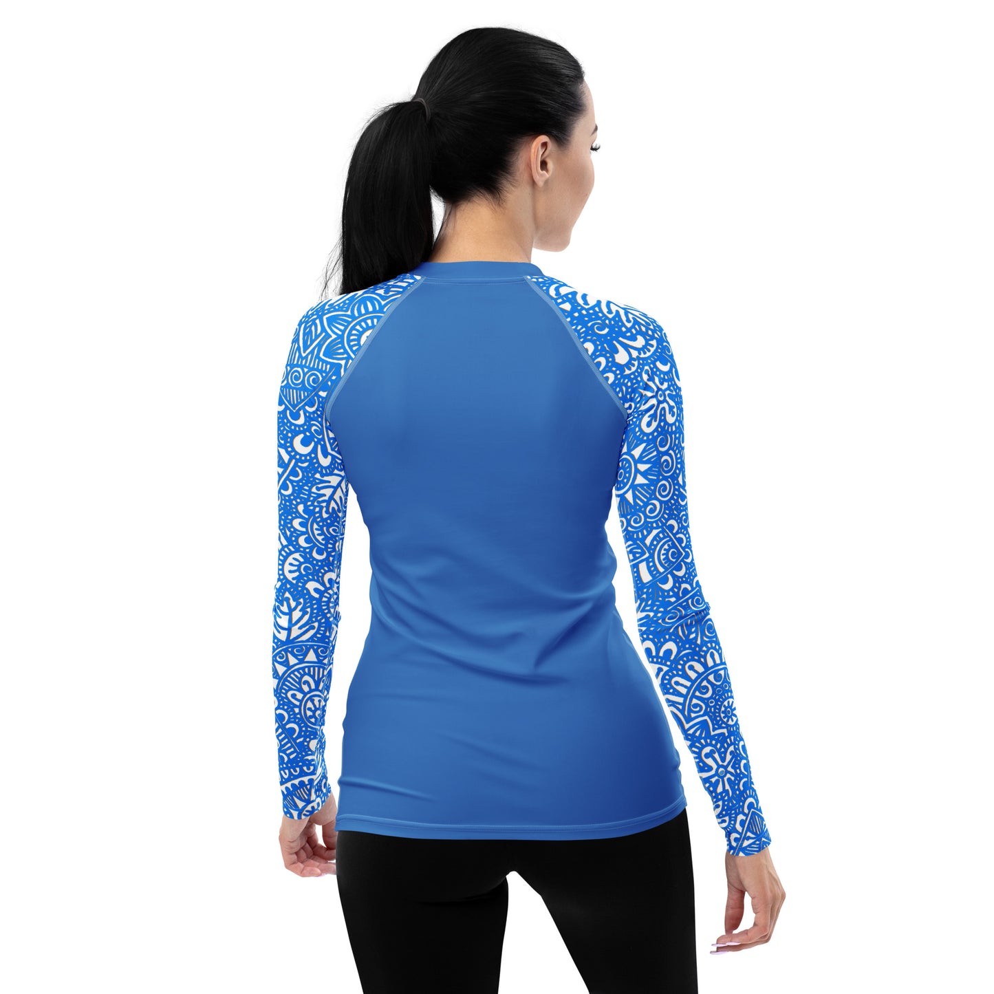 The G - Women's Rash Guard in Blue