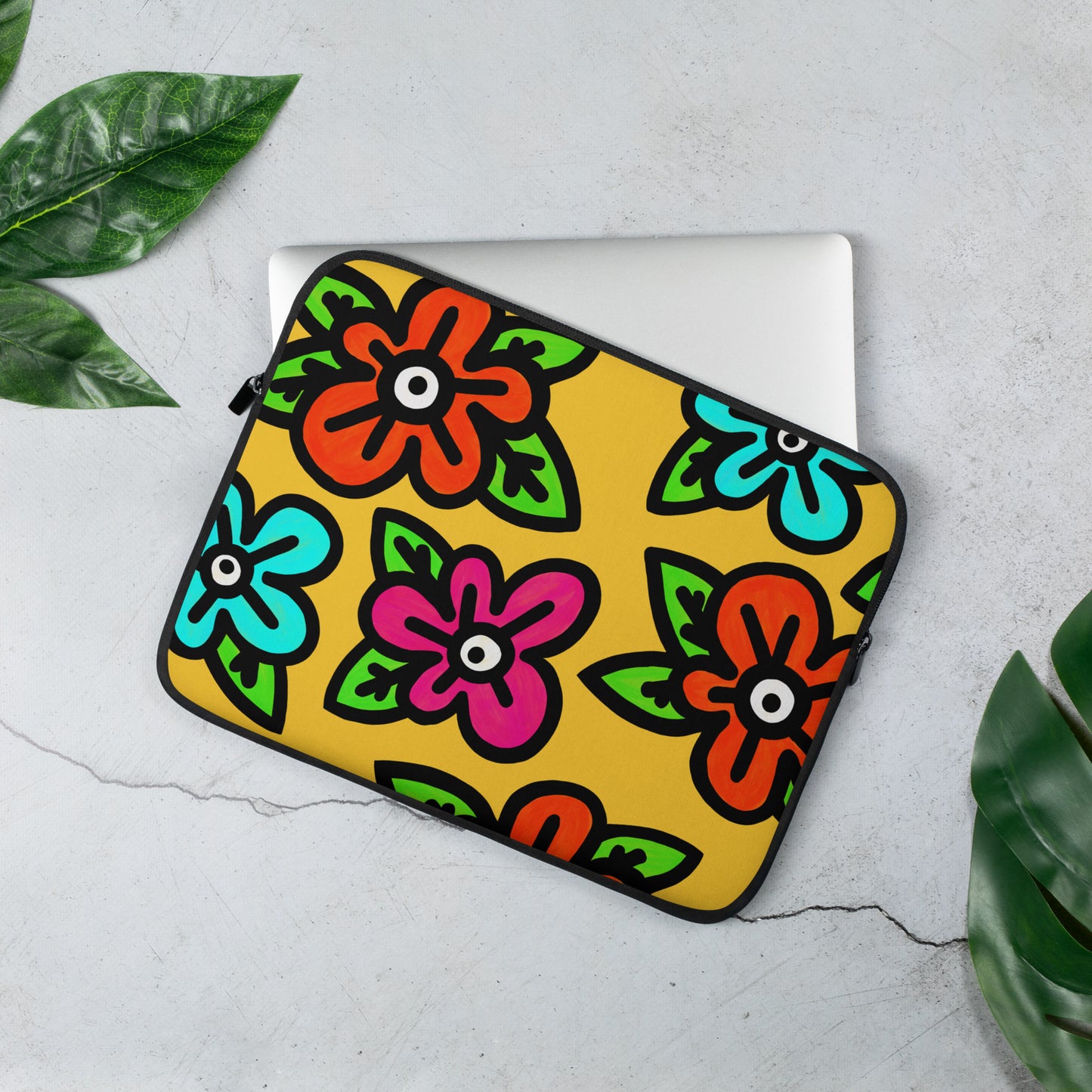 The Flower Bomb - Laptop Sleeve