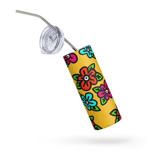 The Flower Bomb - Stainless Steel Tumbler